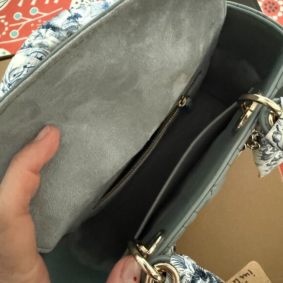 Christian Dior Cannage gradient My ABCDior Lady Dior Grey - Picture 13 of 14